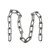 橙央 304不锈钢链条 长环栏杆链吊灯链 装饰链不锈钢铁链 4mm粗（多买不剪断）