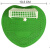 男士洗手间小便池防臭芳香片尿斗足球门过滤网小便器防溅水除臭垫 普通款香片白色