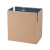 铸固 铝箔保温箱 新型牛皮立体锡纸纸铝打包纸箱 7号210*105*130m（10个）