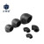 正奇谊 PE管件配件各种规格 PE90°弯头 承插塑件黑色 黑色 L90