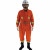 宏兴（HongXing）DA-018连体抢险救援服消防员耐磨抢险救援定做橘红色（上衣+裤子连体）XL码