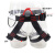 美博 攀登保护带坐式安全带安全腰带速降攀岩攀爬训练坐带 黑色 1 1