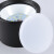 冰禹 BYX-90 LED明装筒灯 LED贴片式防雾筒灯 加厚铝材吸顶灯 白色6寸18W 4000K