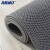 海斯迪克 HK-53 PVC镂空防滑垫 S形塑料地毯地垫 灰色宽1.8*1米厚4.5mm