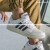阿迪达斯（Adidas）男女鞋 春夏网球鞋经典低帮轻便透气运动休闲鞋板鞋小白鞋 HOOPS2.0男鞋 白黑EG3970 39码/6(UK)