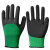 手套手套乳胶橡胶手套劳保防滑耐磨工作干活胶皮劳动工地手套 12双绿色发泡王-普通款(透气) 均码
