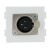 N86-619H卡农焊接母头模块KTV卡侬话筒音频插座MIC音频86型墙插定制 N86-619H 黑色