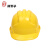 三筋ABS透气安全帽(含近电报警器)移动联通电信铁通电力建筑工地安全帽 黄色 均码 3天 