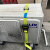 适用于空调安装外机绑带高空绑机带货物捆绑带收紧器棘轮拉紧器吊 3米(加厚带)黄色