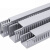 科班（Kerbarn）KG-310 PVC线槽灰色塑料行线槽 工业配电箱明装布线槽 60*35(2米/1根)