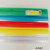 颜渝超市货架价签卡条标价条价格条塑料PVC标签层板便利店外卡槽 30卡口加厚绿色68厘米长