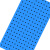 稳斯坦 WST119 五金工具挂板 方孔外墙直角货架洞洞板上墙展示架板 蓝色90cm*45cm*1.4 mm