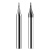 科能芯 钨钢小径刀55度涂层钢用铝用微小径铣刀0.1-0.9雕刻字CNC刀具 φ0.6*4D*50L*2F 