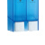 北奥（Beao）OK-117C 皂液器 蓝白色 酒店浴室手动宾馆壁挂式沐浴露盒双头给皂器