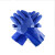 遄运耐油浸塑手套工业耐酸碱防腐蚀防水蓝色耐用手掌磨砂 XL 博尔格801耐油手套（5双）包邮