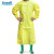 安思尔ANSELL Microgard 3000黄色带袖围裙款式214耐酸碱防化实验室 定做 XL# 1件