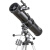 Sky-Watcher 信达小小黑 130EQ天文望远镜铝脚清高倍观星反射学生 130EQ铝脚套餐13：广角目镜铝箱版