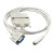 FX和A全系列PLC编程通讯电缆线RS232串口数据下载线SC-09 白色 2m