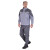 斯卡地尔（Scotoria）TC601长袖工作服套装 分体式春秋工服 舒适高棉 双灰色 1套L码