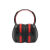 隔音耳罩工业降噪防噪睡眠防噪音头戴式无线睡觉耳机 伸缩款 红色+耳塞+耳塞盒