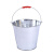 鸣固 水桶 加厚手提桶  拎水桶 冰桶拖地桶酒店餐厅铁桶 10L 铁桶