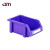 欧曼（OUMAN）组立式塑料零件盒180*120*80mm 蓝色