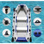 京采无忧 1.75米标准版（1-2人）橡皮艇 皮划艇气垫船折叠救生船