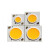COB灯珠LED芯片圆形射灯代替光源轨道灯筒灯灯芯灯泡1件起批  暖 31- 42W/14mm发光面