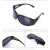 电焊眼镜焊工专用防护眼睛电弧强光紫外线墨镜玻璃劳保平光护目镜 209透明眼镜 (16个)