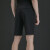 诺帝卡（NAUTICA）【商场同款】男装夏季黑帆款纯色休闲梭织短裤BC0162 黑色0TB 38