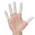 伏兴 一次性乳胶手指套 无粉耐磨防滑防护指套 乳白麻点-27中号 100只装