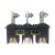 主电路接插件DCT6C-B-3-125/250/400/630A 动 一次插件抽屉柜 DCT6C-B-3-630A加长铜排