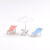 建筑材料 DIY手工拼装 模型沙盘模型配景太阳伞桌沙滩躺椅 多规格 1150沙滩躺椅带枕头