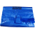 蓝色垃圾袋可回收分类医疗废物加特厚大号 100个套15L桶50*56/蓝色/提手 厚度3丝 加厚