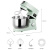 长帝（changdi）家用和面机厨师机 自动低温发酵 多功能揉面机 6.2L大容量 1500W大功率 CE6001B莫兰迪绿