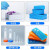 亿普诺  塑料冻存管盒冷存管盒 EP管盒pc10ml100格  1件起批 50格PP材质蓝色1.5/1.8/2ml 3天