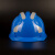 三筋反光安全帽男工地国标高级安全生产帽子施工领导头盔定制印字 [反光条]三筋安全帽_黄色