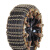伏兴 轮胎防滑链 汽车防滑链条通用型铁链冬季轮胎雪地链 四道铁链大号8条装（适用于轮胎型号235-285）