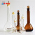 化科（boliyiqi）容量瓶 白色透明容量瓶 棕色茶色容量瓶 白量瓶(A级)，1000ml 