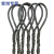 钢丝绳吊索插编吊装用吊起重工具双扣编头子软钢丝绳14mm16mm18mm 墨绿色 10mm做好6米