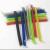 检具弹簧绳线绳软标准件PC伸缩钢丝绳钢丝软绳彩色通止规挂绳 红色120mm
