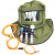 OIMG定制适用定制供气式防毒面具面罩全面罩喷漆喷塑化工化学打磨防粉尘披肩防 B1+AFBM套件