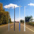 利瑞捷 监控立杆1米2米2.5米3米3.5米4米5米6米监控杆加厚组合分段小区户外道路立柱支架 拼接组合款 3.5米114*76立杆