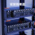 netLINK 光纤收发器机架 标准19英寸2U机箱 光电转换器机框 双电源冗余 机架式 HTB-1100-2KM-C 百兆多模双纤 插卡式 一台