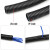 南立 PE材质塑料波纹管国标加厚PP阻燃耐高温PA尼龙电线电缆保护安检穿线管套乙烯软管蛇皮管 PE-AD10(100米）内径6.5