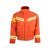 优普泰抢险救援服17款消防救援服阻燃服冬季套装 橙色 M