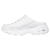 SKECHERS 斯凯奇女鞋低帮厚底套脚舒适户外休闲鞋11933 WHITE/SILVER 3