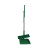 食安库 SHIANKU 分色清洁工具 食品级 扫把立式簸箕组合 垃圾铲套装 绿色 58102
