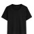 中神盾 圆领纯棉短袖T恤 SWS-Q2000 黑色 2XL码 定制款5天