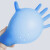 君御 SF7502一次性丁腈手套蓝色通用型（4g）-L 蓝色 M